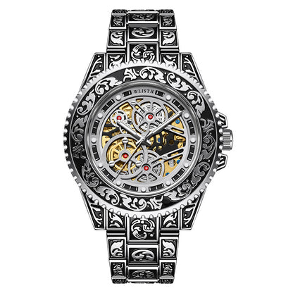 Orologio meccanico vintage luminoso