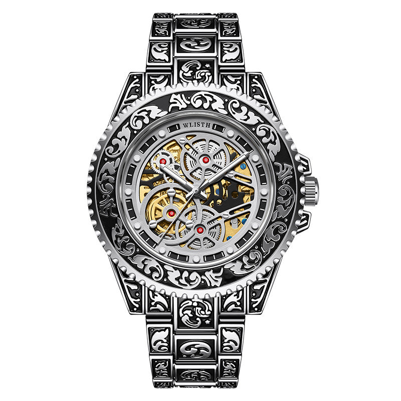 Orologio meccanico vintage luminoso