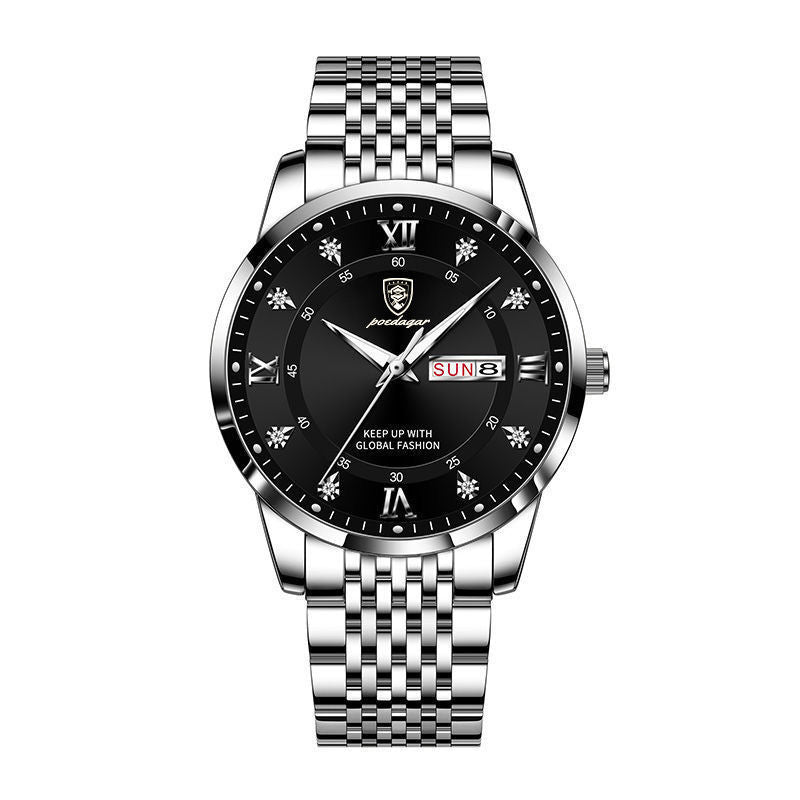 Orologio da uomo luminoso stile coreano