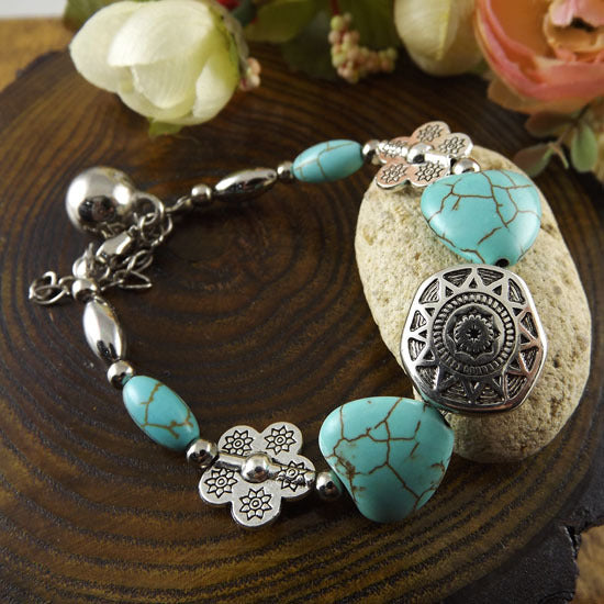 Bracciale pietre cuore