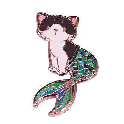 Spilla gatta sirena
