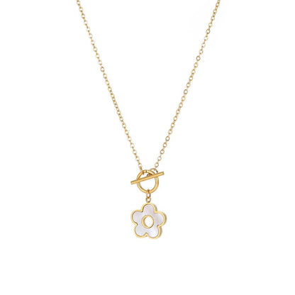 Collana acciaio titanio robusta
