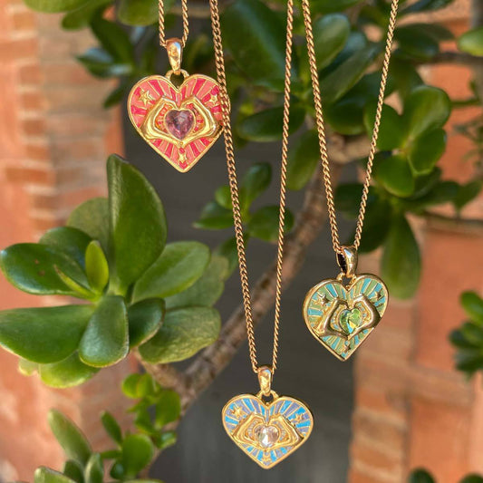 Collana goccia d'olio