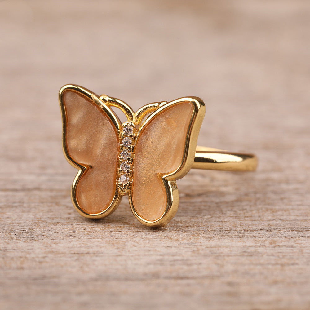 Anello farfalla ruotabile