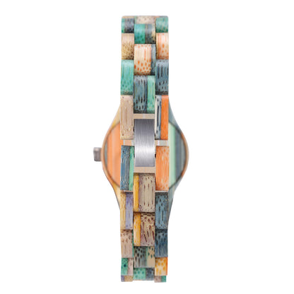 Orologio donna in bambù