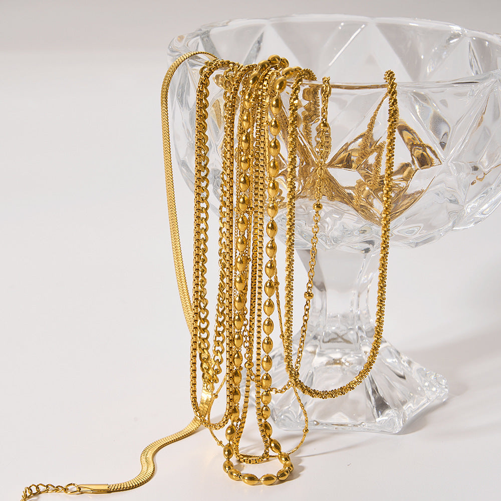 Collana acciaio inox personalizzabile