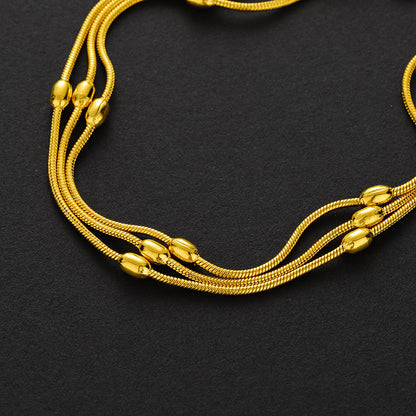 Bracciale donna tre fili