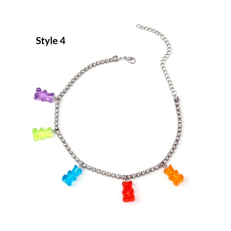 Collana Orso Colorato