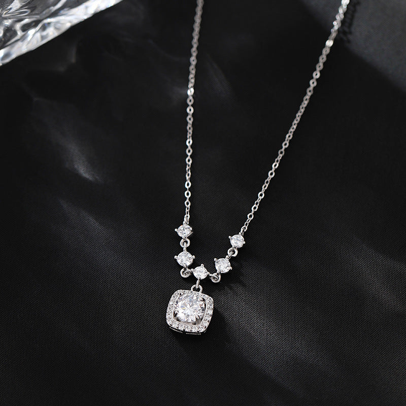 Collana Cubo argento