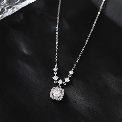 Collana Cubo argento