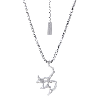 Collana metallo liquido