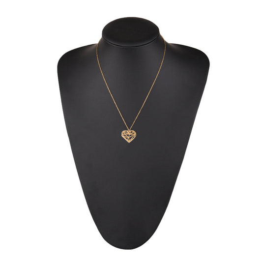 Collana cuore vuoto