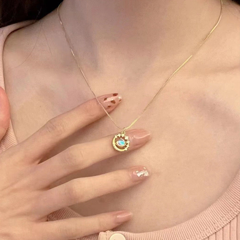 Collana opale pianeta artificiale