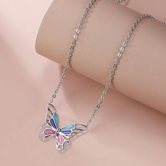 Collana farfalla clavicolare design esclusivo