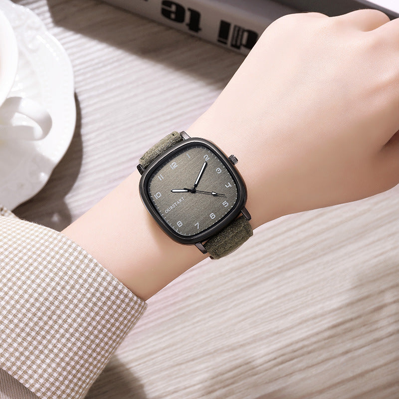 Orologio digitale scamosciato