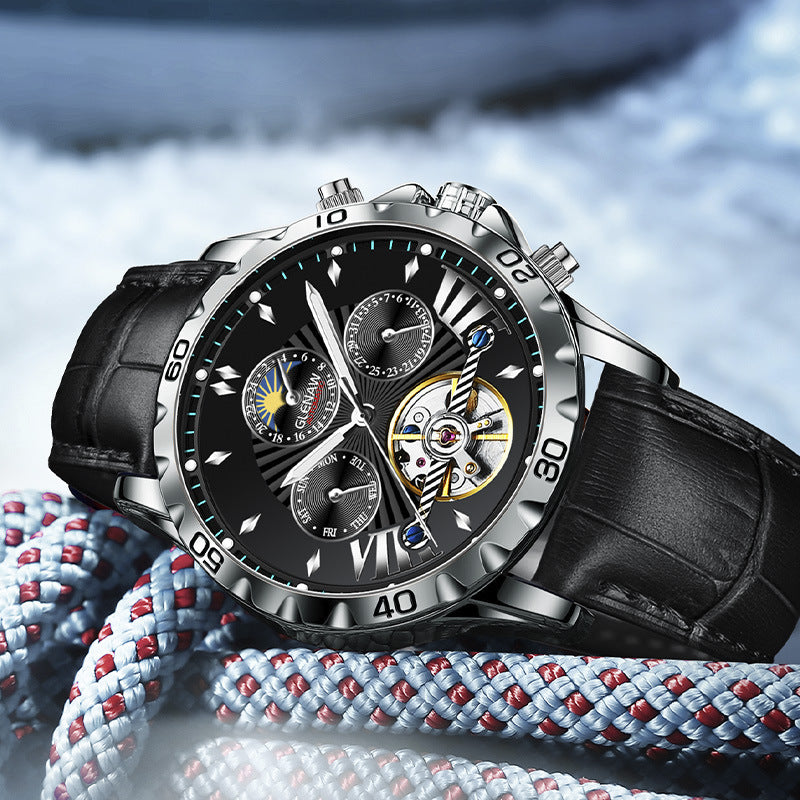 Orologio uomo traforato automatico