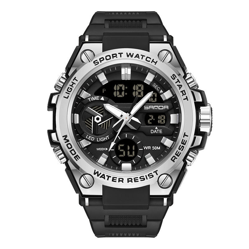 Orologio digitale sportivo luminescente