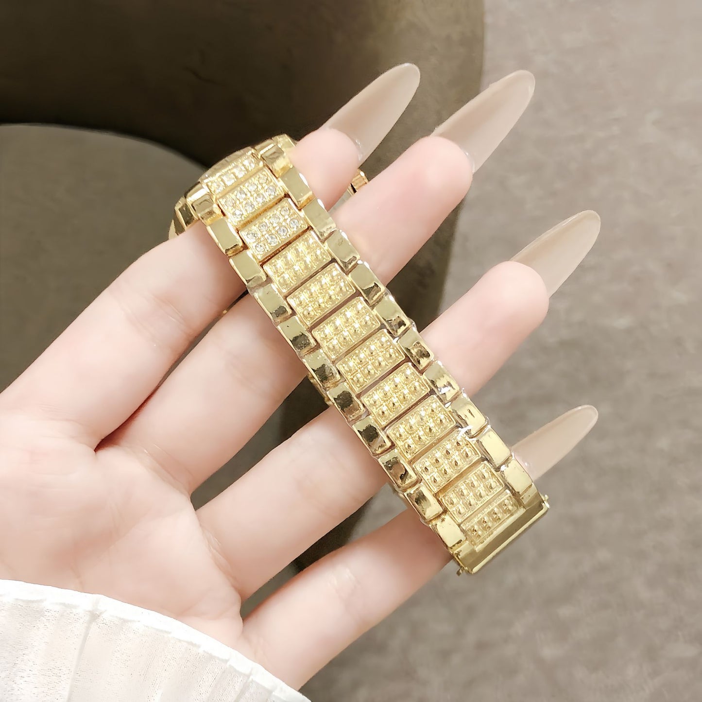Orologio oro diamanti
