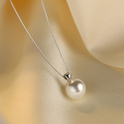 Collana perla argento