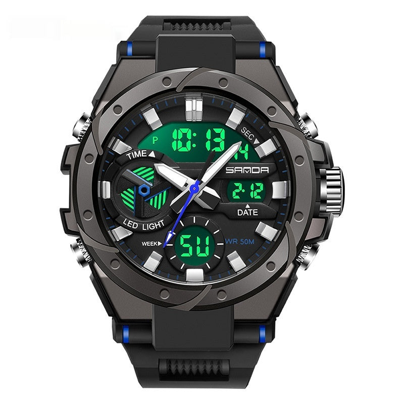 Orologio digitale sportivo luminescente