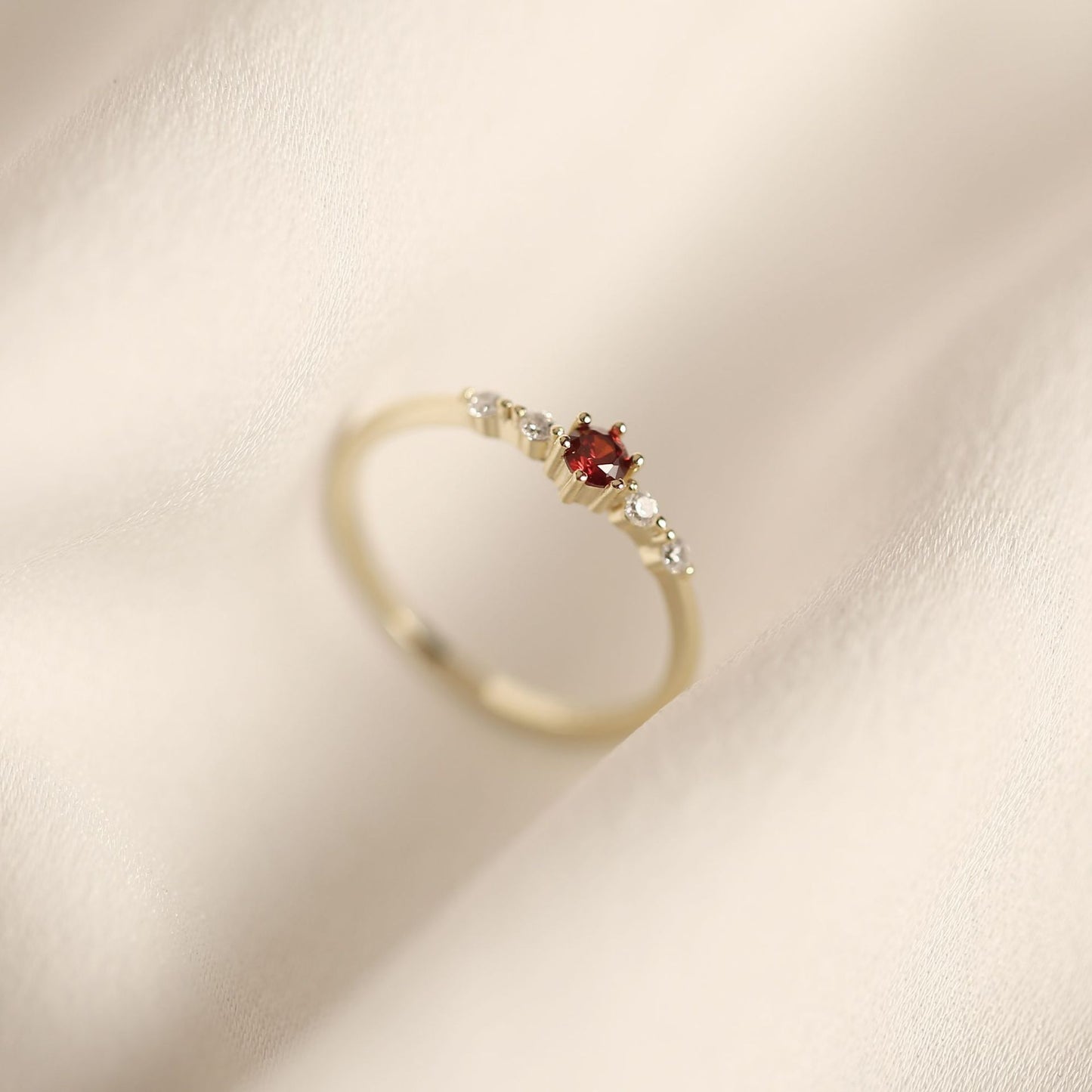 Anello diamante oro bianco
