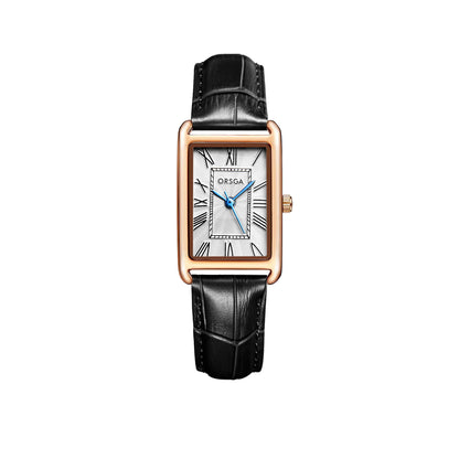 Orologio da donna quadrato acciaio