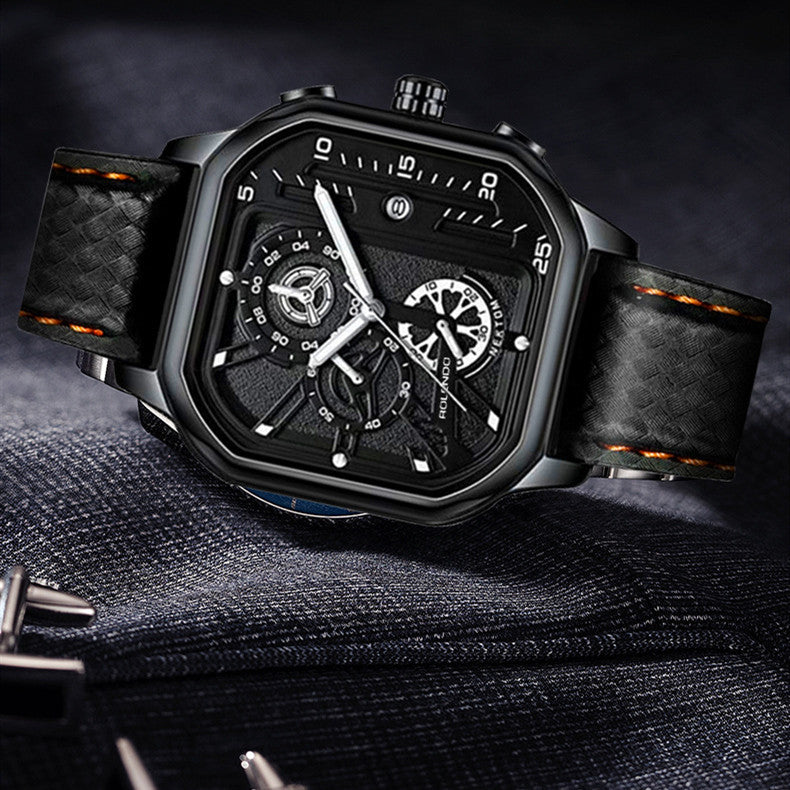 Orologio da uomo al quarzo impermeabile