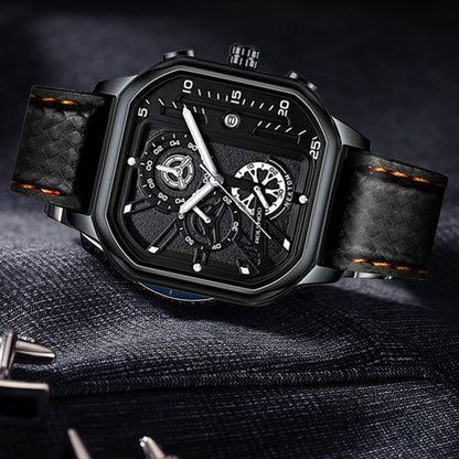 Orologio da uomo al quarzo impermeabile