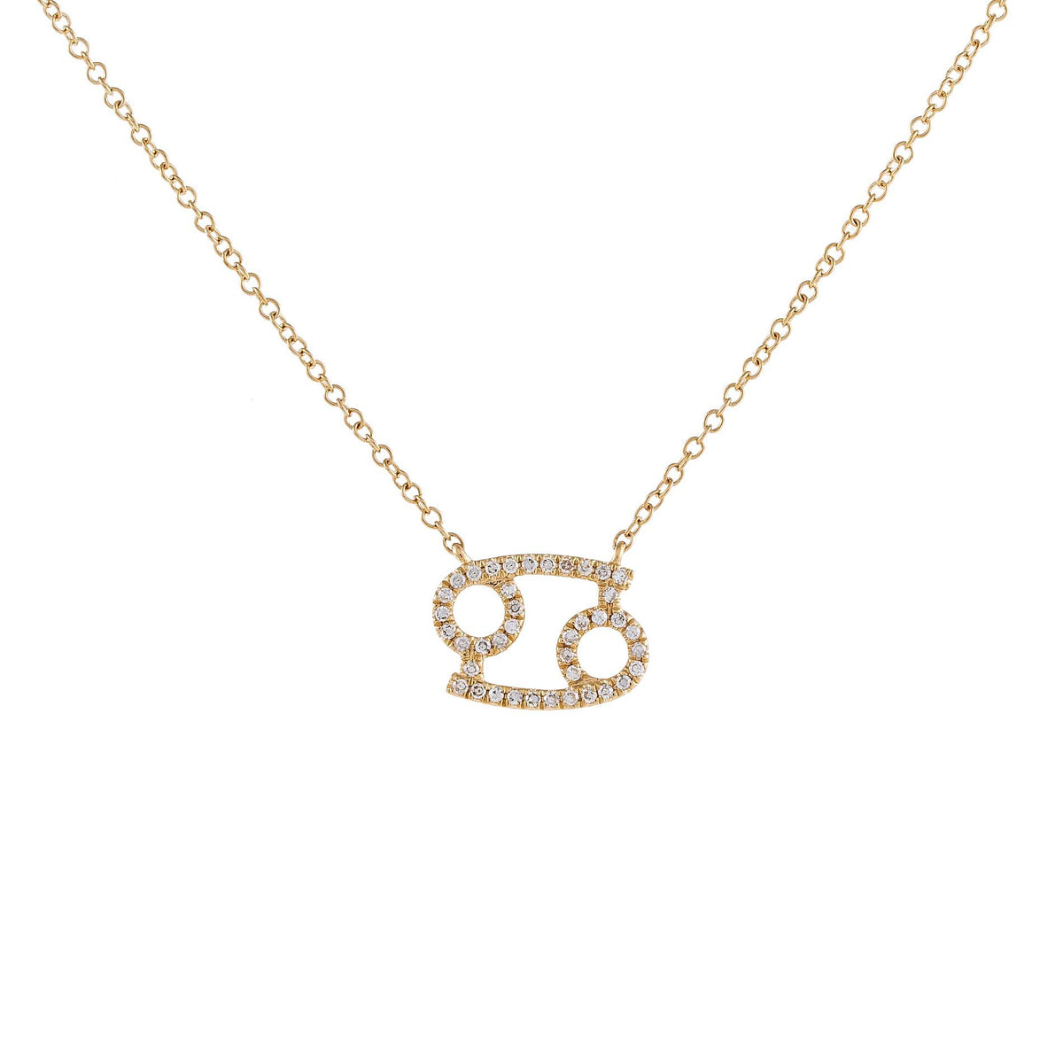 Collana zodiacale con zirconi