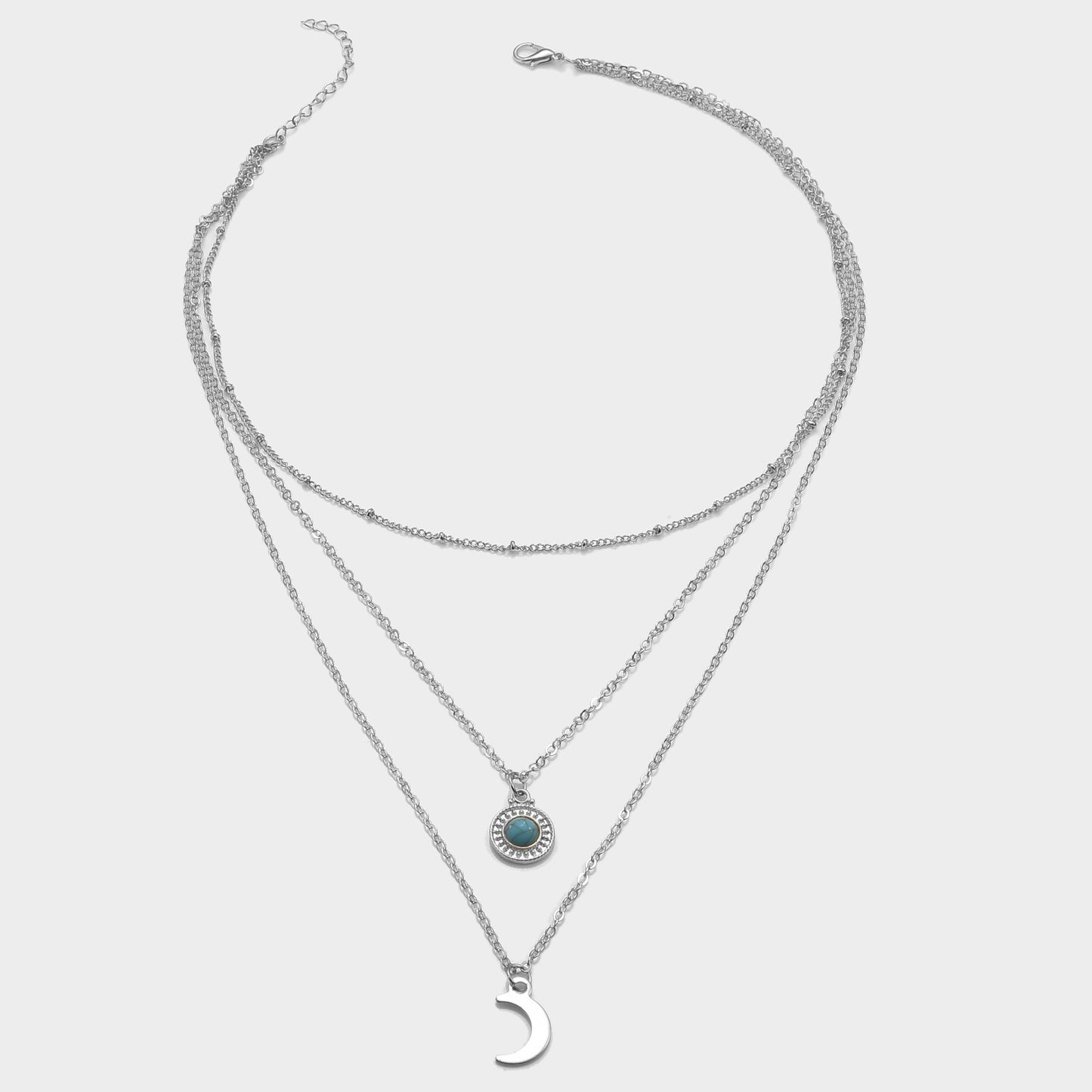Collana luna turchese