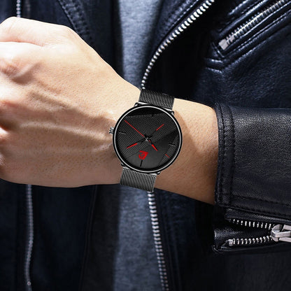 Orologio da uomo al quarzo Business a cinturino