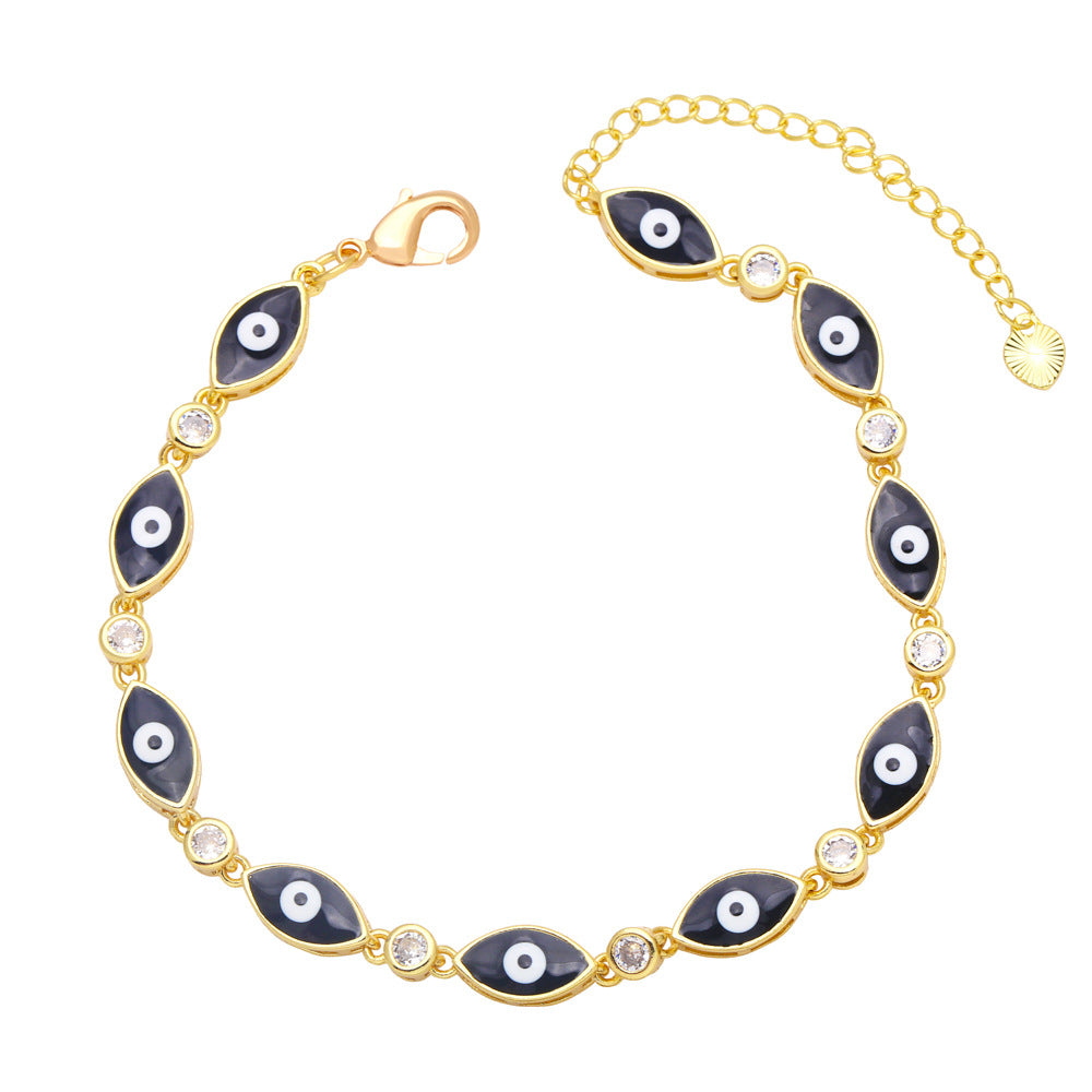 Bracciale occhio bohemien