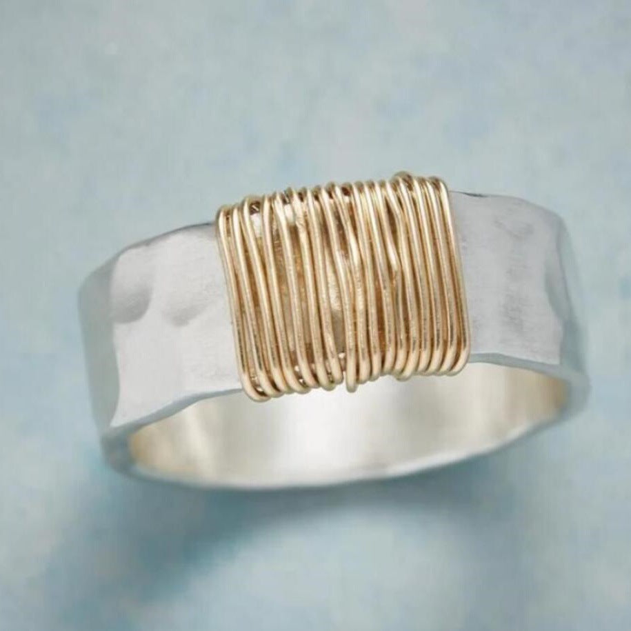 Bracciale geometrico ampio