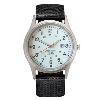 Orologio militare in tessuto