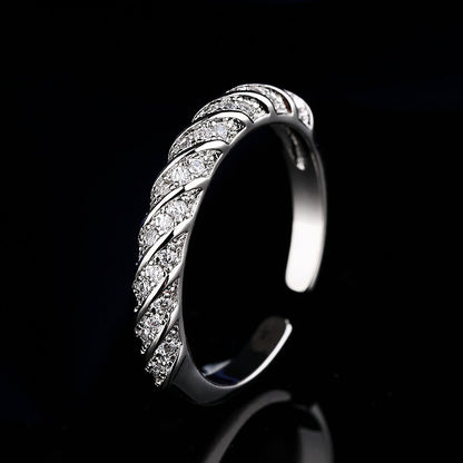Anello Zircone Regolabile da donna