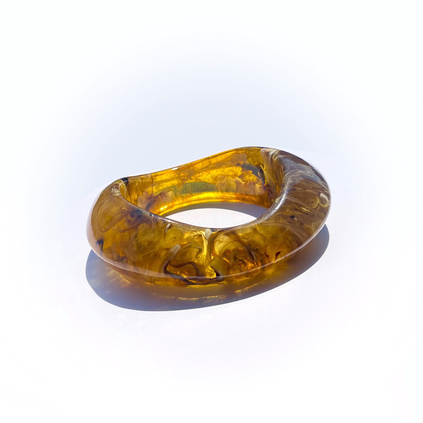 Bracciale fiori resina