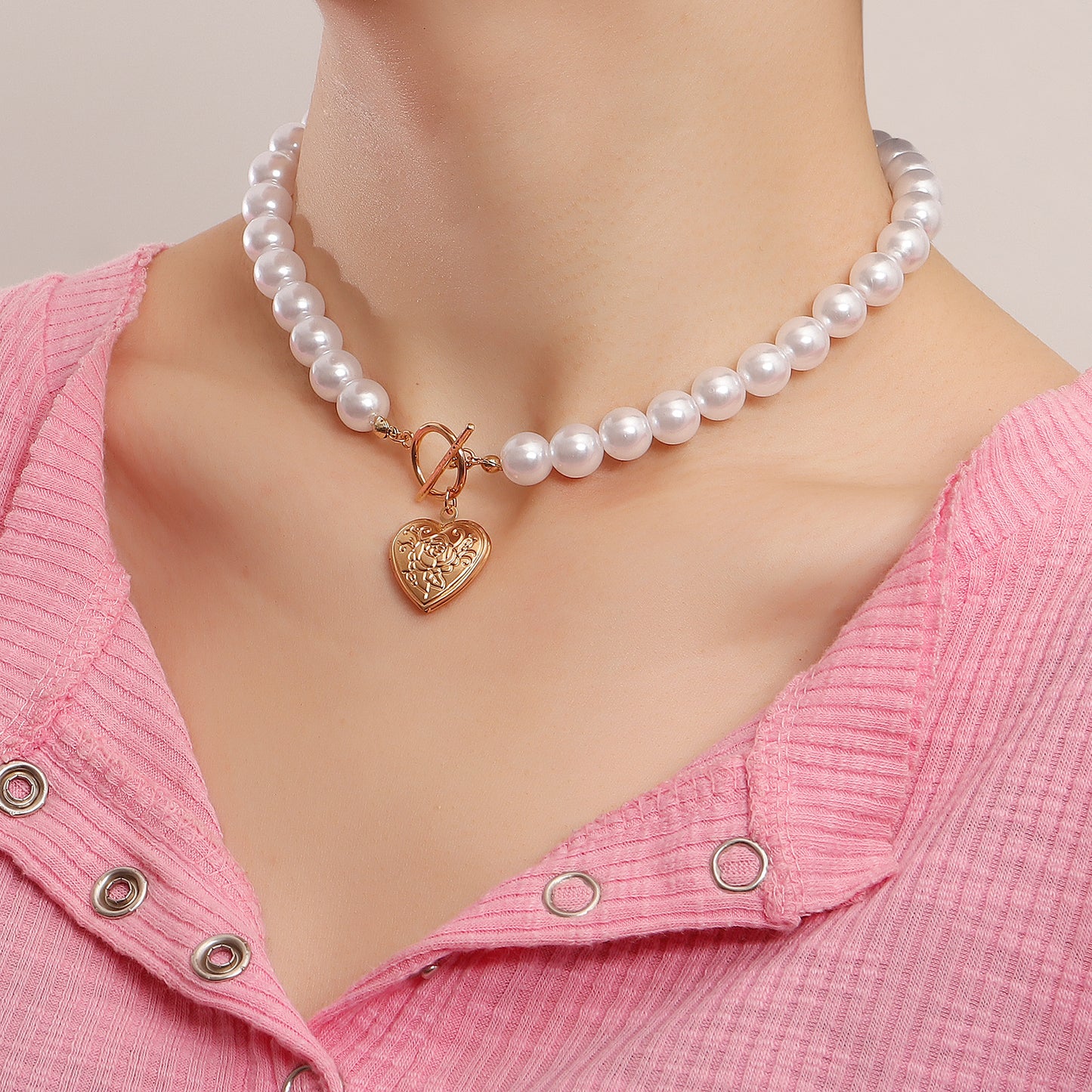 Collana perle barocche da donna