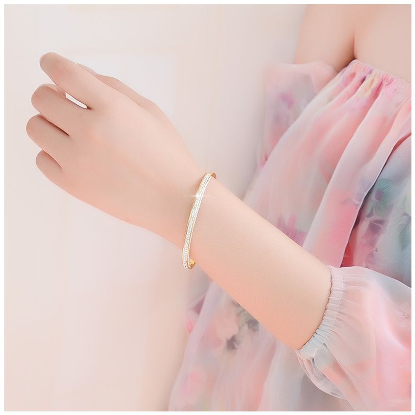 Bracciale stella doppia fila