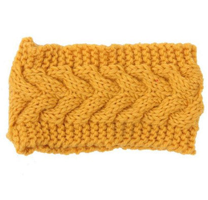 Fascia capelli lana uncinetto