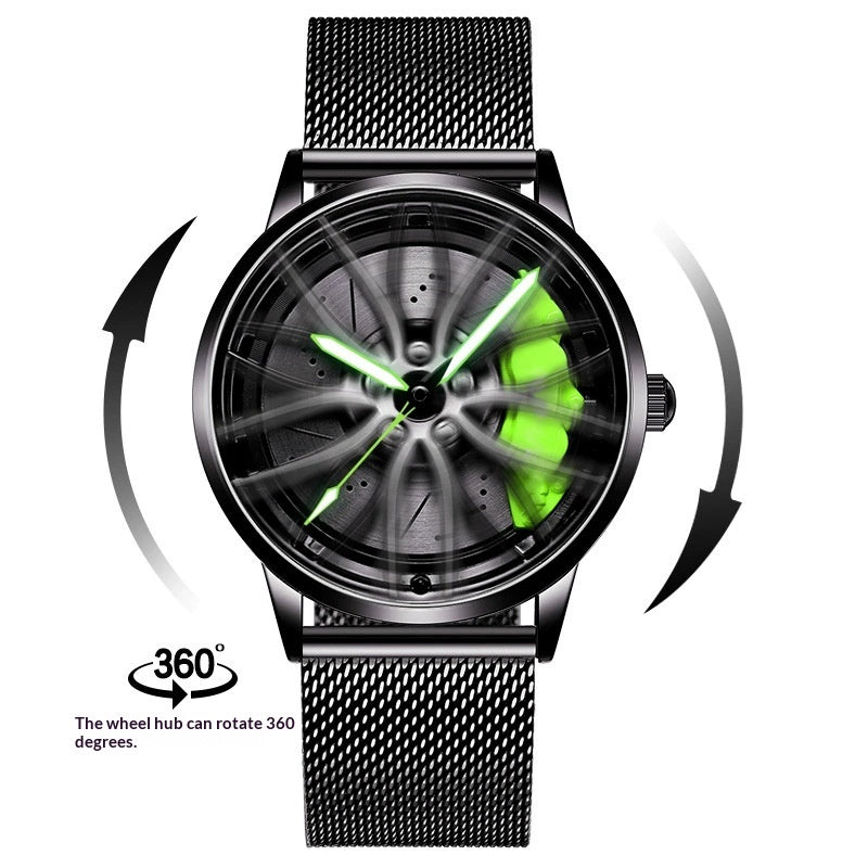 Orologio quarzo traforato da uomo
