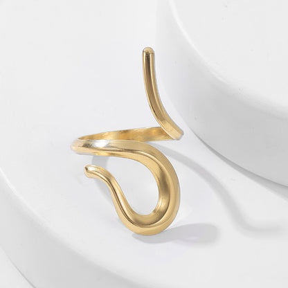 Anello geometrico aperto per l'indice