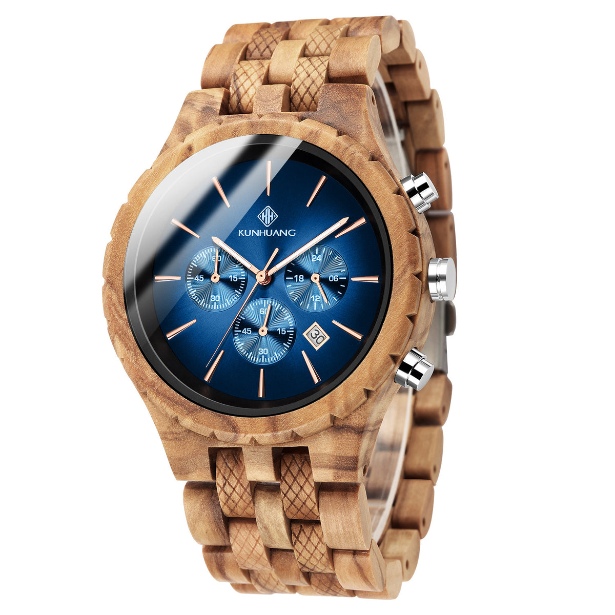 Orologio in legno multifunzionale