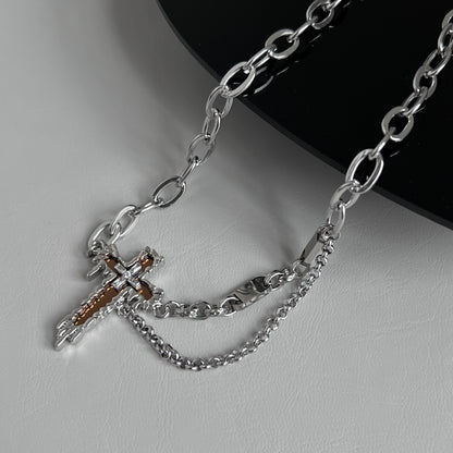 Collana Croce Specchio