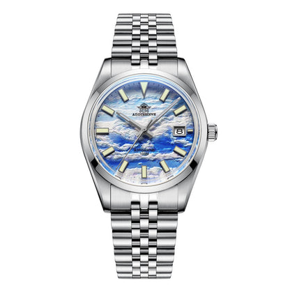 Orologio meccanico impermeabile automatico luminescente