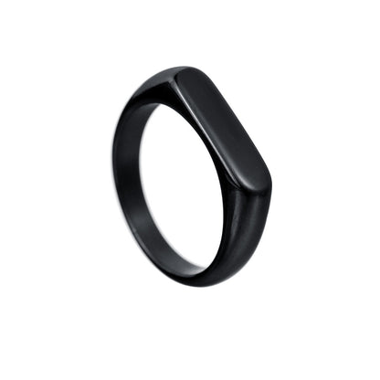 Anello acciaio titanio donna