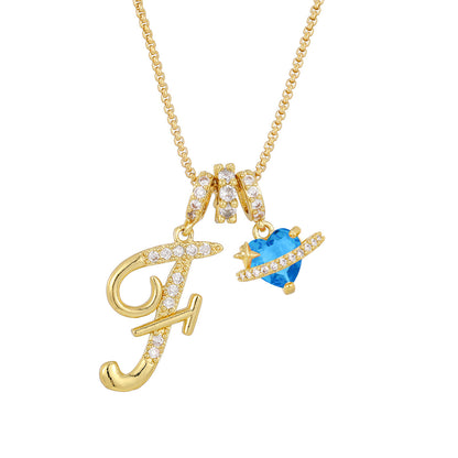 Collana lettere alfabeto da bambina