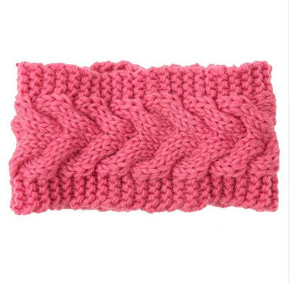 Fascia capelli lana uncinetto