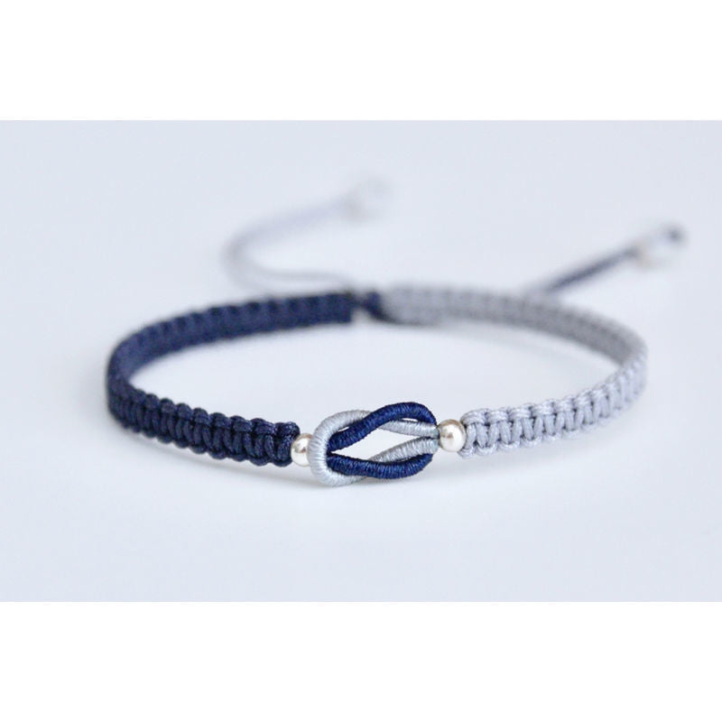 Bracciale intessuto a mano