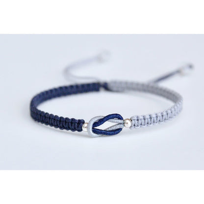 Bracciale intessuto a mano