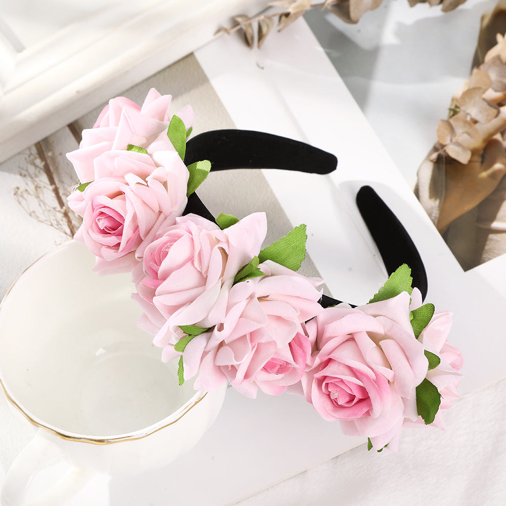 Corona rose sposa